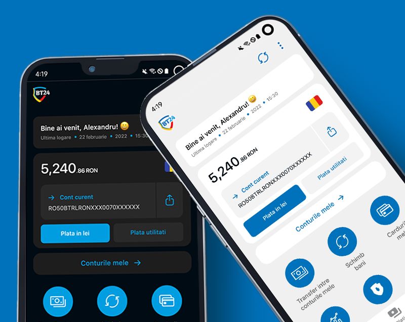 Aplicatia BT24 de la Banca Transilvania are o versiune noua
