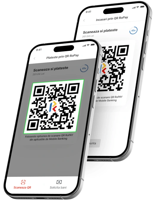 Ce comisioane plătește băncii un magazin pentru o plată cu cardul la POS și una cu cod QR tip&nbsp;RoPay