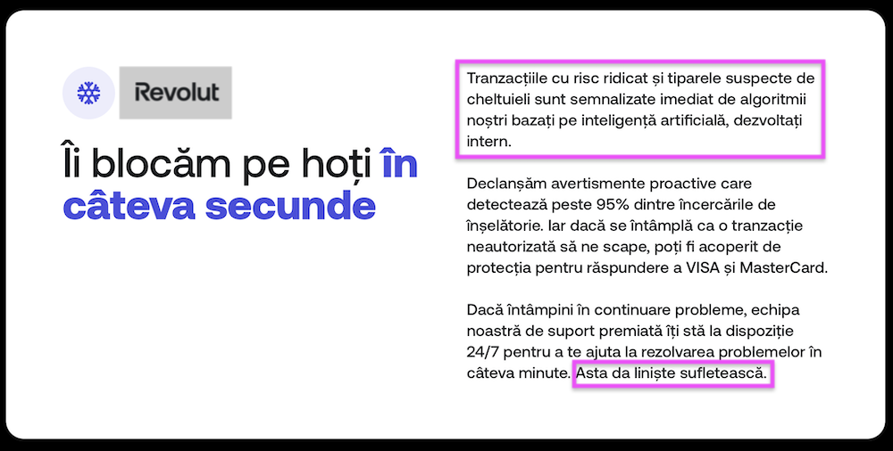 Revolut nu recunoaște frauda reclamată de un client